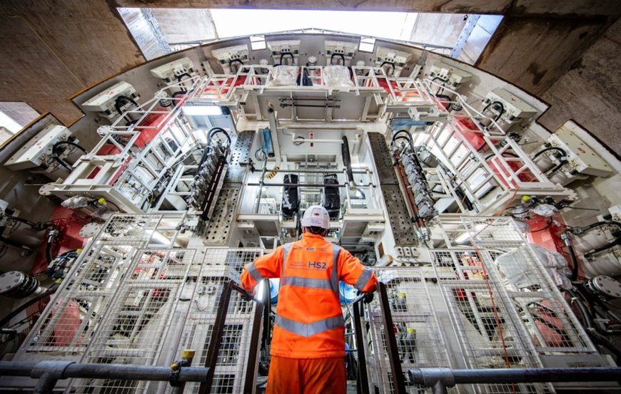 HS2 reveals giant tunnelling machines ready for 4.5-mile drive into the heart of London